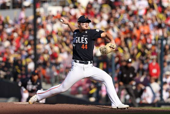 역투하는 한화 김서현. 사진 한화 이글스