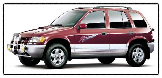 1993년 스포티지 1세대 모델(사진=기아)