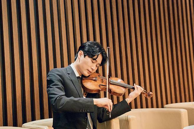 바이올리니스트 양인모(롯데문화재단 제공)