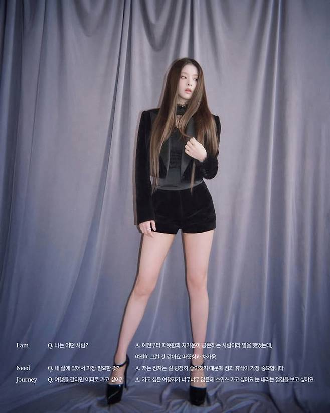 프로미스나인 이나경. 사진 | 어센드 SNS