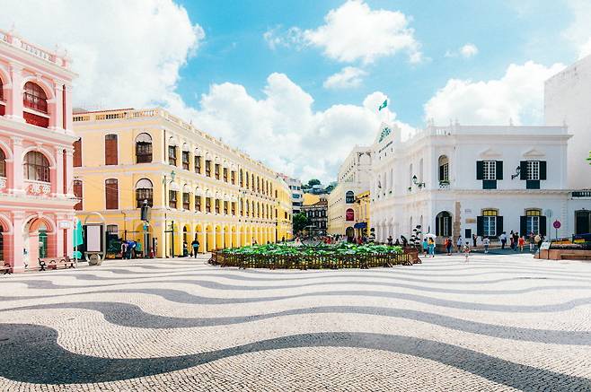 마카오 ‘세나도 광장. 마카오정부관광청