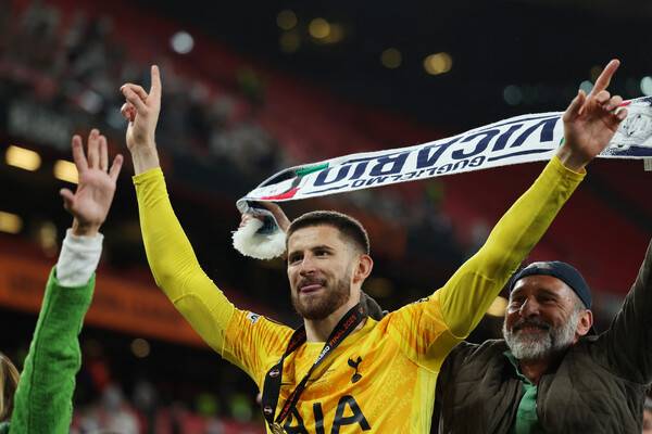 토트넘의 굴리엘모 비카리오 골키퍼. 빌바오/로이터 연합뉴스