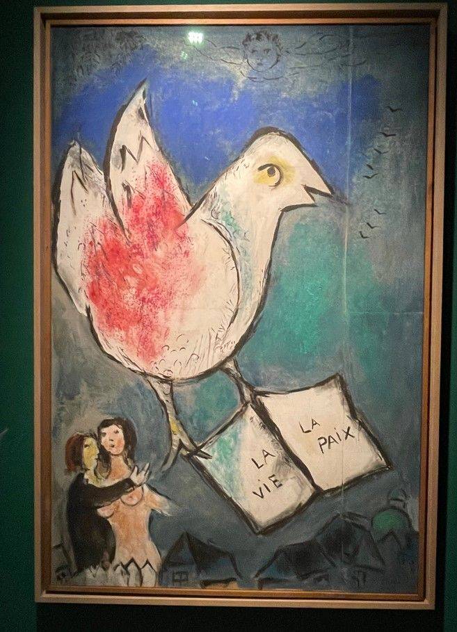 세계 최초로 공개한 샤갈 <평화〉 La paix (1949)188×125cm, Oil on canvas *재판매 및 DB 금지