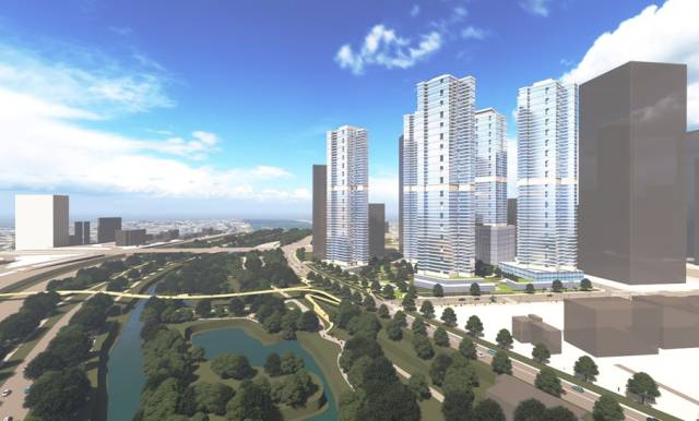 여의도 광장아파트 28번지 재건축 투시도. 사진 제공=영등포구