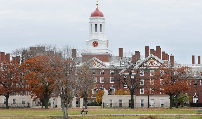 미국 메사추세츠주 케임브리지에 위치한 하버드대 캠퍼스. ⓒAP/뉴시스