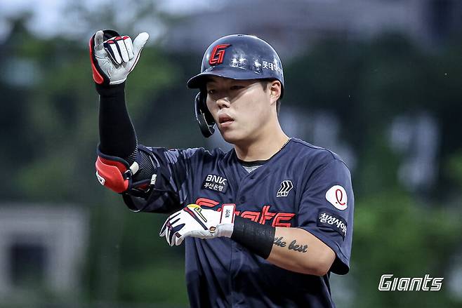 ▲ 고승민 ⓒ롯데 자이언츠