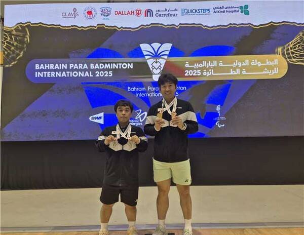 왼쪽부터 제주특별자치도청 이대성, 신경환 선수. 사진=제주도장애인체육회