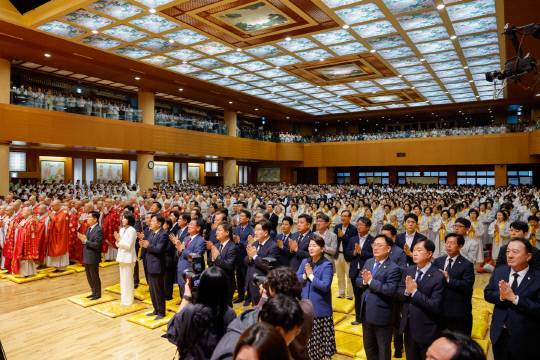 이날 행사에는 권성동, 윤상현, 이종배, 이헌승, 엄태영, 김형동, 박충권 의원과 양향자 공동선거대책위원장 등 국민의힘 인사들이 참석했다. 이상진 기자