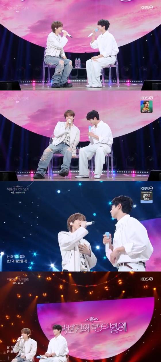 /사진= KBS 2TV 뮤직토크쇼 '더 시즌즈-박보검의 칸타빌레' 방송화면
