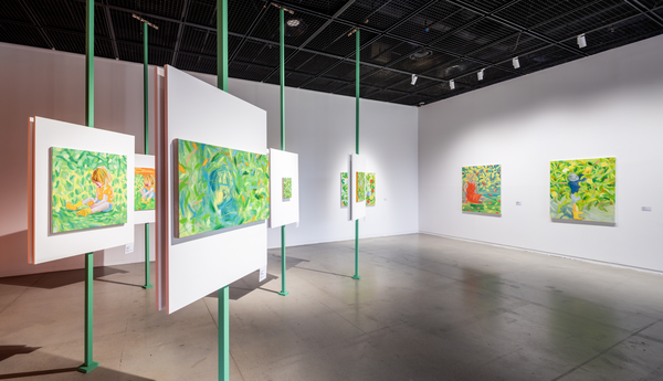 2부 ‘눈에 보이지 않는 마음 - 함미나’ 전시 전경. /수원시립미술관 제공.