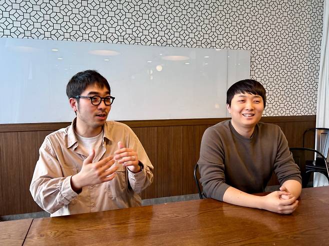 원지현 두어스 대표·김유준 CTO/사진=남미래 기자