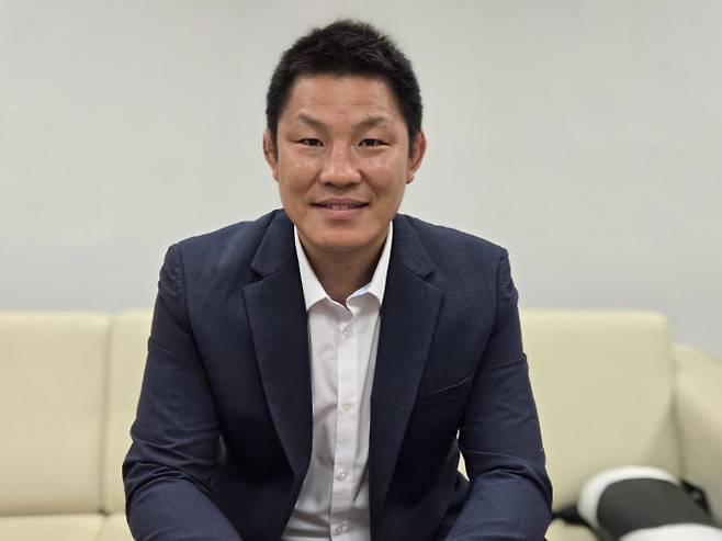 대한체육회 경기력향상위원장이라는 중책을 맡은 ‘대한민국 유도 영웅’ 김재범 한국마사회 감독. 사진=이석무 기자