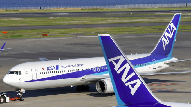 일본 전일본공수(ANA) 항공기. EPA연합뉴스