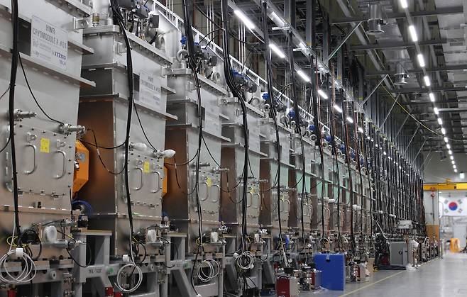 중이온가속기 라온 저에너지 초전도 가속장치./IBS