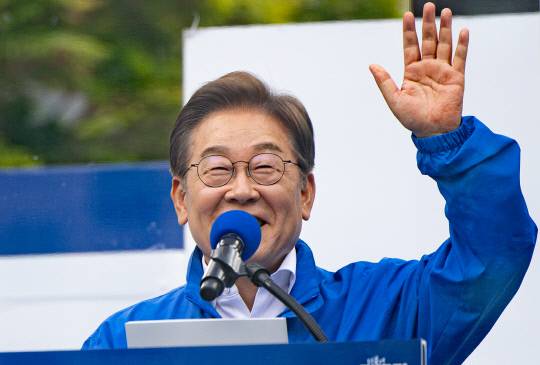 이재명 더불어민주당 대선 후보. 연합뉴스