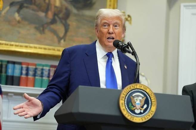 도널드 트럼프 미 대통령.ⓒEPA/연합뉴스