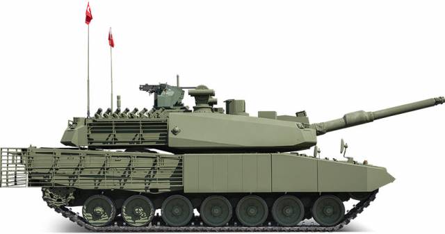 튀르키예 신형 전차 ‘알타이' 이미지. 사진제공=BMC