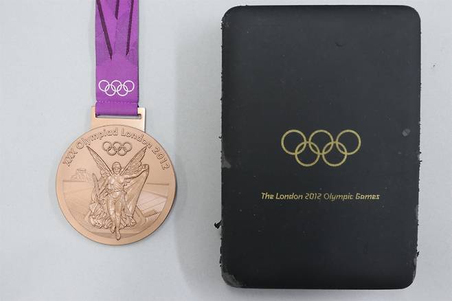 2012 런던올림픽 역도 동메달. /사진=문화체육관광부 제공