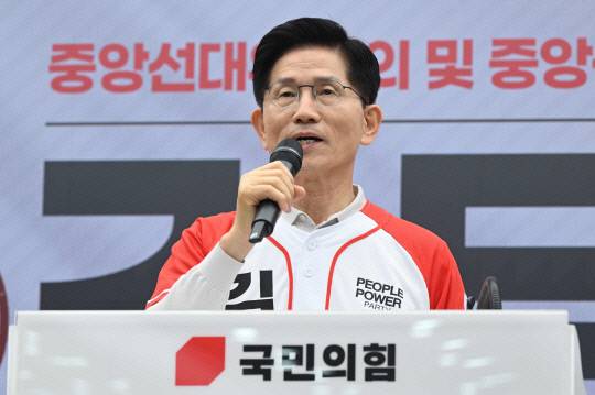 김문수 국민의힘 대선 후보. 연합뉴스.