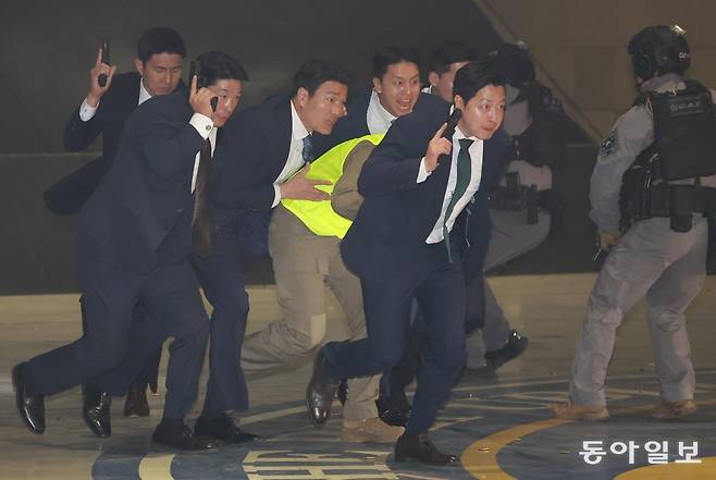 제21대 대통령 취임식을 앞두고 대통령경호처가 27일 취임 퍼레이드 및 특수 경호 훈련을 서울 강서구 경호안전교육원에서 언론에 공개했다. 2025.5.27. 대통령실사진기자단 송은석 기자 silverstone@donga.com