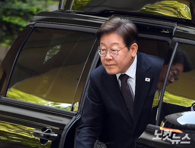 더불어민주당 이재명 대선후보. 황진환 기자