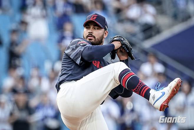 ▲ 알렉 감보아 ⓒ 롯데 자이언츠