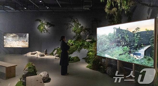 28일 서울 도봉구 서울 시립 사진미술관에 작품들이 전시돼 있다. 2025.5.28/뉴스1 ⓒ News1 이승배 기자