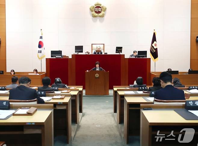 경기 성남시의회 본회의장.(제공. 재판매 및 DB금지)/뉴스1