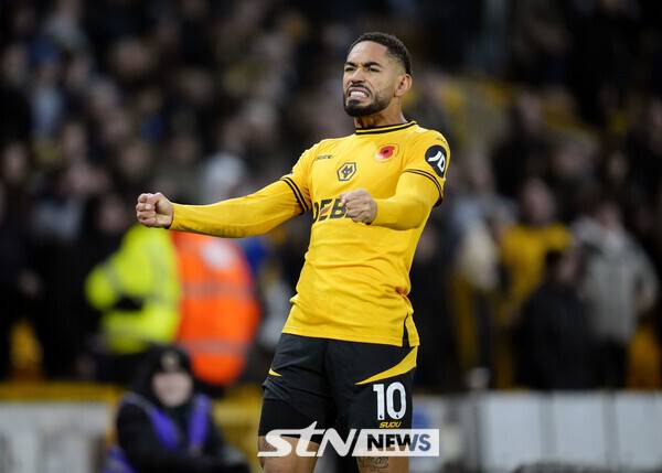 울버햄튼 원더러스 공격형 미드필더 마테우스 쿠냐. 사진┃뉴시스/AP