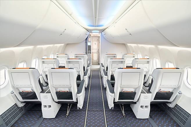 제주항공의 비즈니스 라이트 좌석 구조. /제주항공 제공