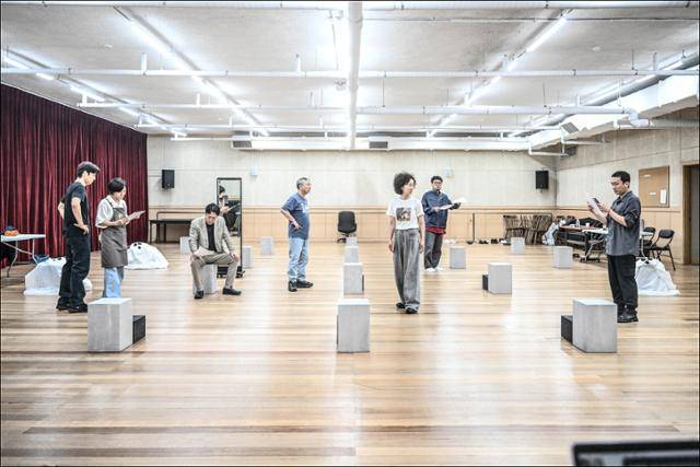 서울시극단 신작 연극 '유령' 연습 장면. 세종문화회관 제공