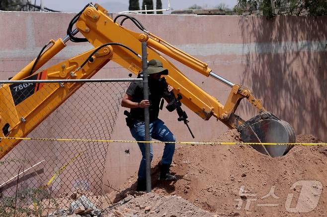 시코에서 실종자를 수색하는 장면.<자료 사진>2024.06.17. ⓒ AFP=뉴스1 ⓒ News1 김민재 기자