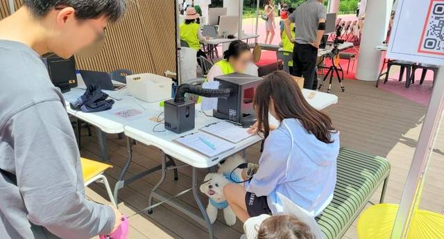 친환경 체험부스가 운영되고 있다.서대문구청 제공