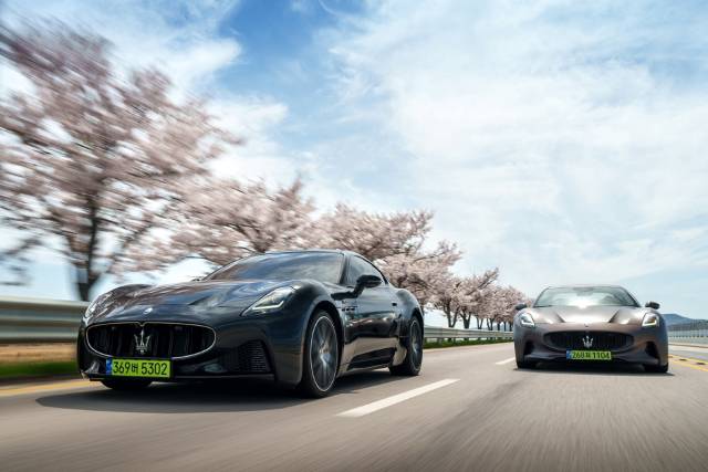 마세라티의 첫 전기차 모델 ‘그란투리스모 폴고레’. 사진제공=마세라티코리아