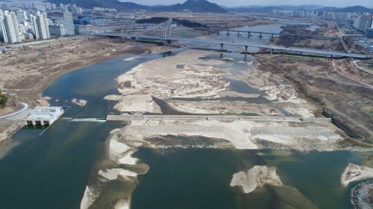 세종보 전경. 대전일보DB