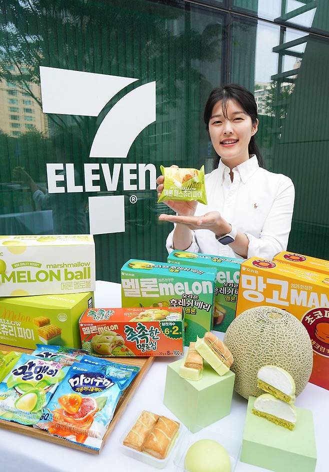 세븐일레븐 하절기 멜론 디저트 2종 출시.ⓒ세븐일레븐