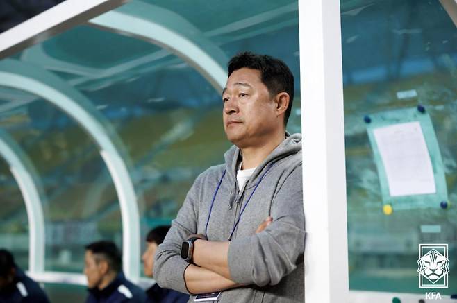 이민성 U-22 축구대표팀 감독. 사진=KFA