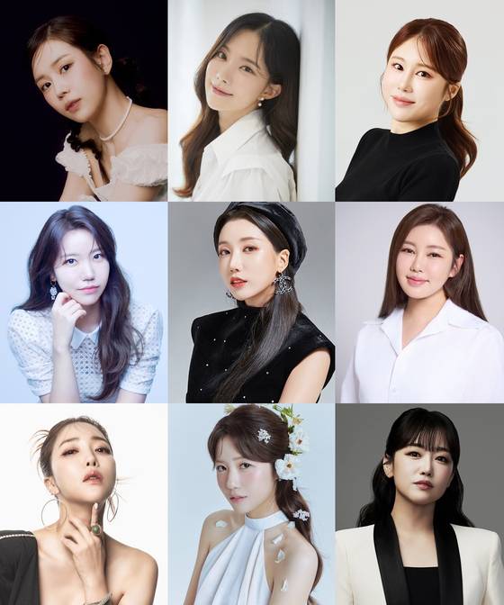 시청자들에게 웃음과 감동을 선사한 '미스트롯' 시즌1 멤버들이 콘서트를 하기 위해 다시 뭉친다. 사진은 TV조선 '미스트롯' 시즌1 TOP10 멤버들 프로필 이미지. /사진=제이지스타