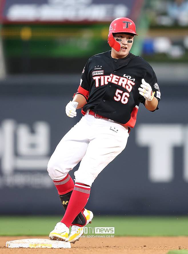 ▲ 예정된 휴식을 취하며 선발 라인업에서 빠진 오선우 ⓒ곽혜미 기자