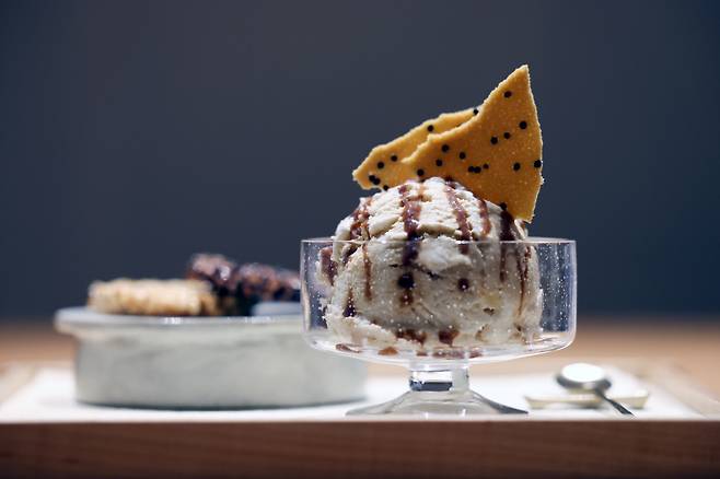 간장조청 아이스크림.사진/권도현 기자