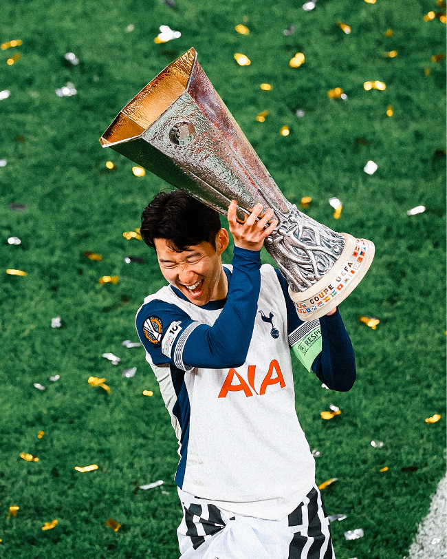 손흥민. 사진=토트넘 SNS