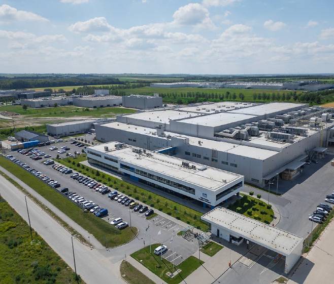 솔루스첨단소재 헝가리 전지박 공장.(사진=솔루스첨단소재.)