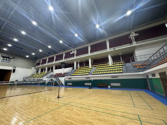 유도 대체 경기장으로 검토되고 있는 세종시민체육관 내부 모습. 조직위 제공