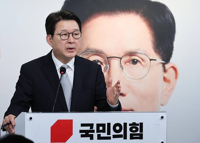 신동욱 국민의힘 선거대책본부 대변인단 단장. 뉴스1