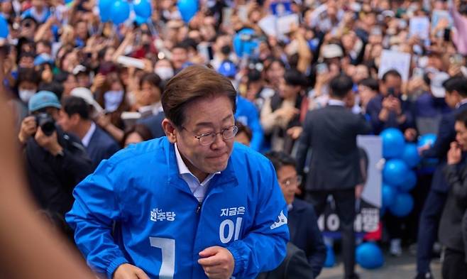 이재명 더불어민주당 대선 후보