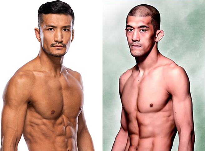 왼쪽부터 강경호 UFC 프로필, 사토 쇼코 라이진 프로필. 사진=TKO/RIZIN FF