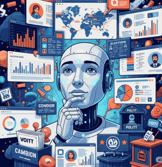 인공지능(AI) 챗봇은 특정 후보 승리를 단정하지 않고 신중한 모습을 보이고 있는 것으로 나타났다. (사진=구글 제미나이)