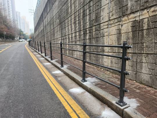 수지구 상현1동 보행자 안전펜스/사진제공=용인특례시