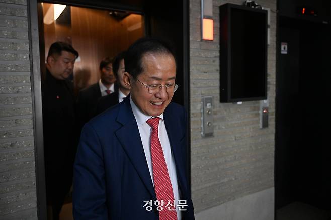 홍준표 전 대구시장. 국회사진기자단