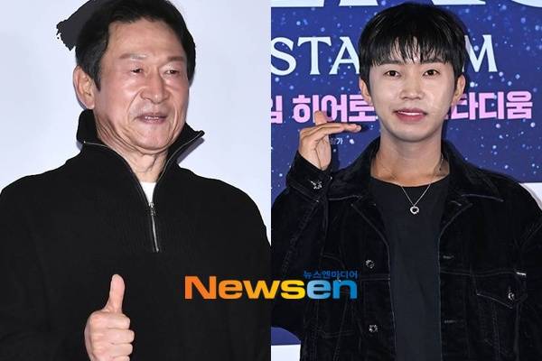 왼쪽부터 김응수 임영웅/뉴스엔DB